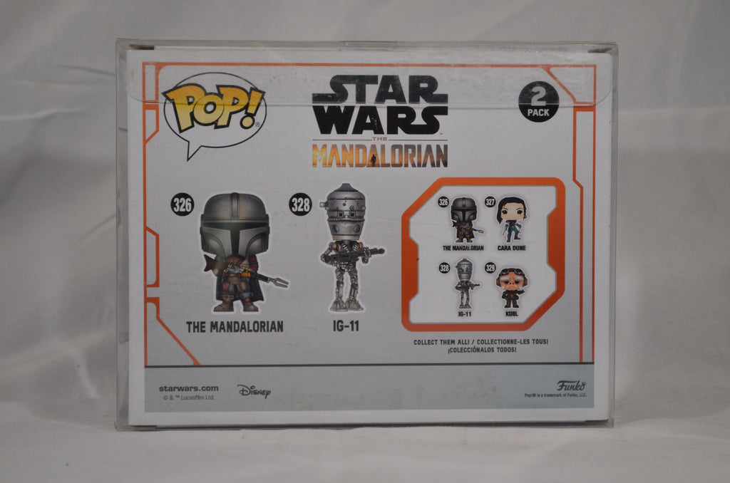 Pop The Mandalorian & IG-11 2 Pack Barnes & Noble Exclusive