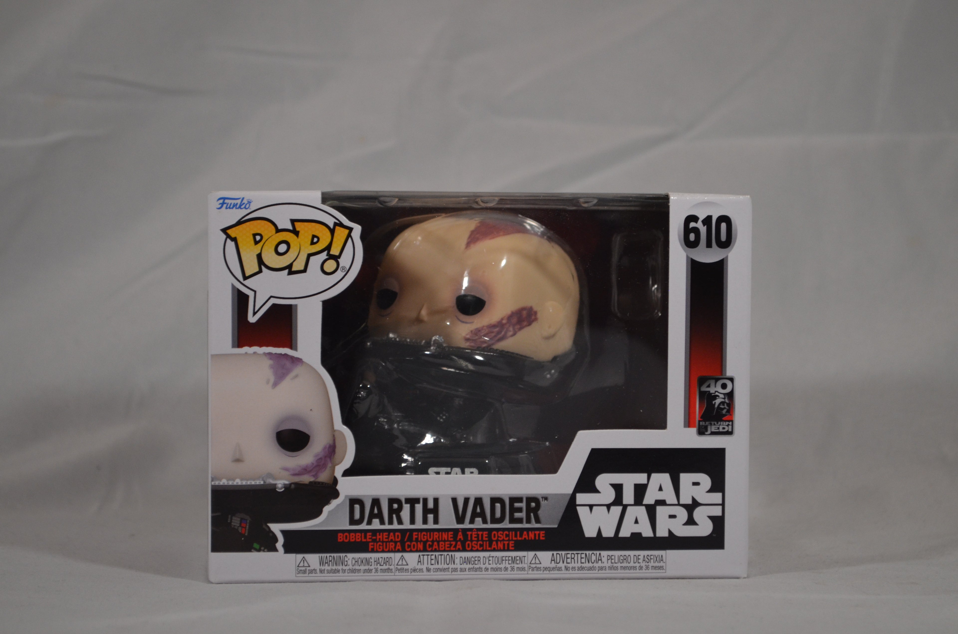 Pop Darth Vader (Unmasked Lying Down) 610