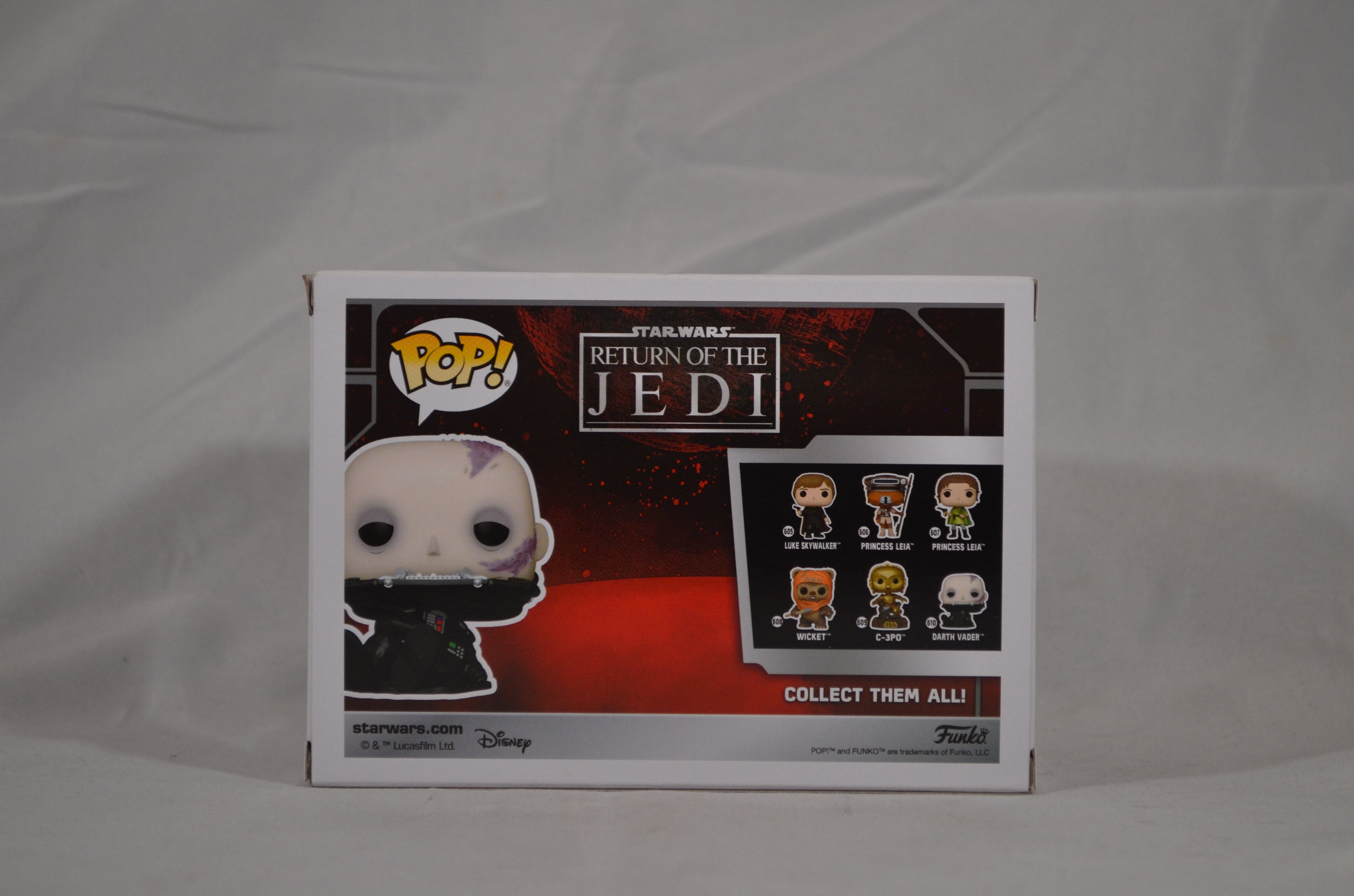 Pop Darth Vader (Unmasked Lying Down) 610