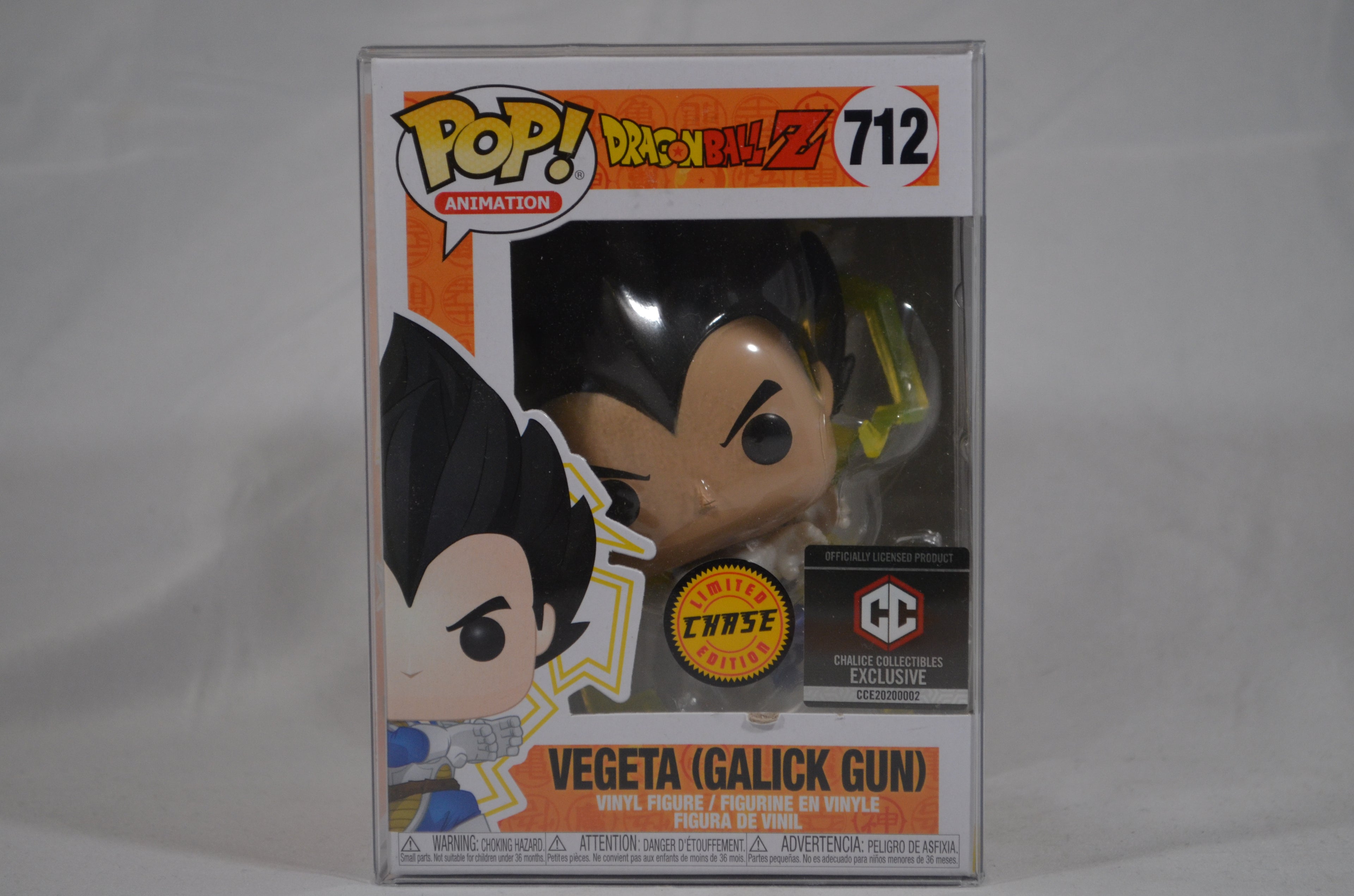 Pop Vegeta (Galick Gun) 712 Chalice Collectibles Exclusive Chase LE