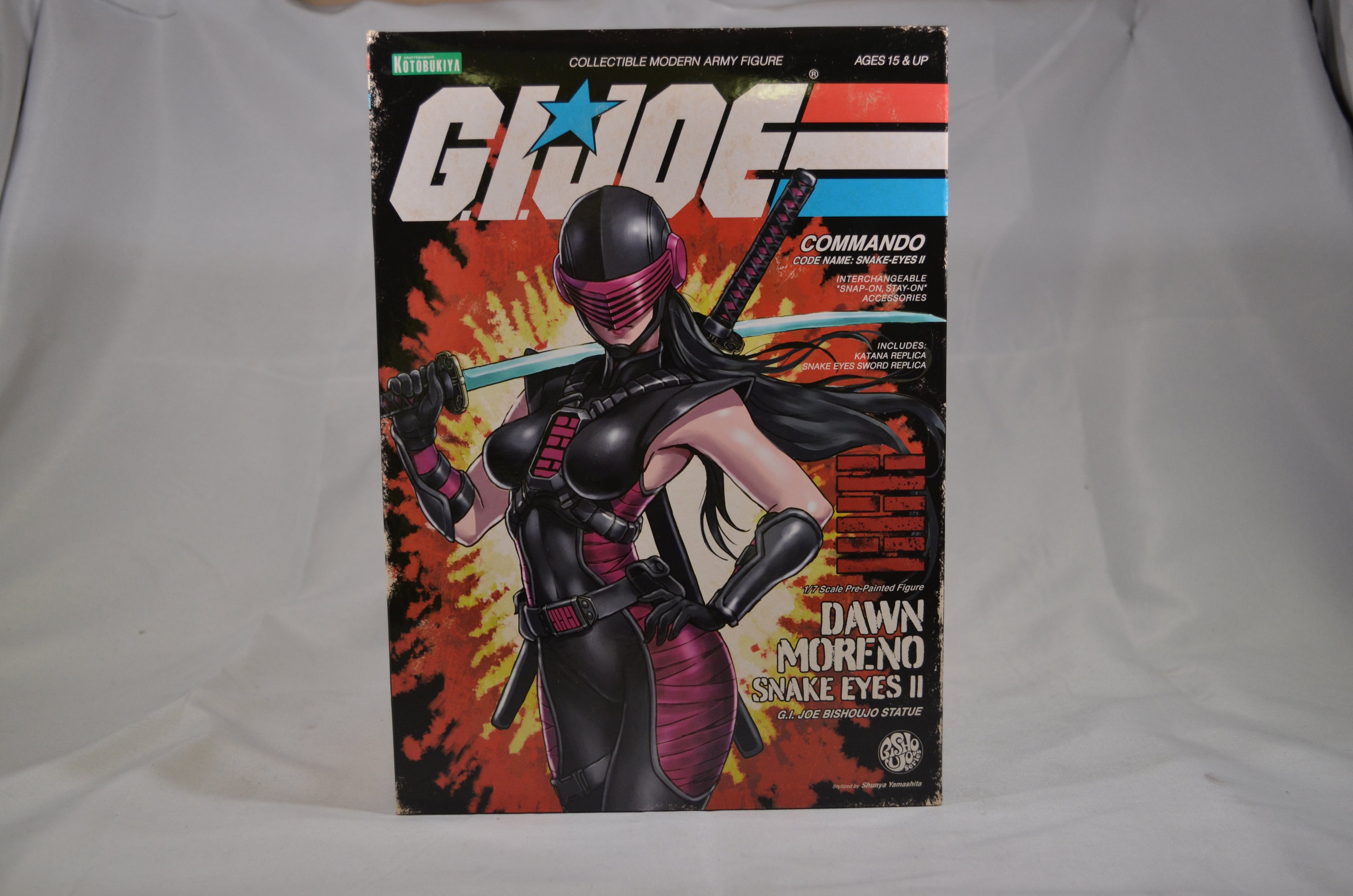 G.i. Joe Bishoujo Series Dawn Moreno Snake Eyes II