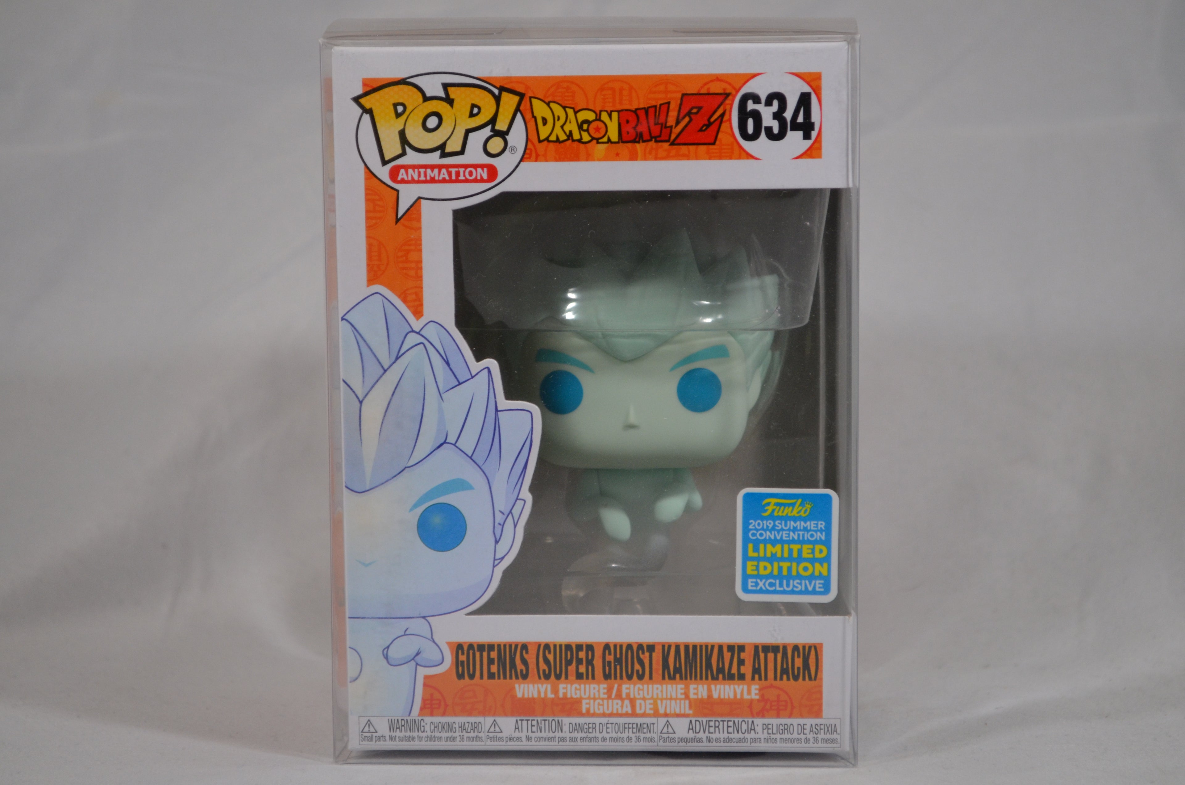 Pop Gotenks (Super Ghost Kamikaze Attack) 634 Funko 2019 Summer Convention Exclusive LE