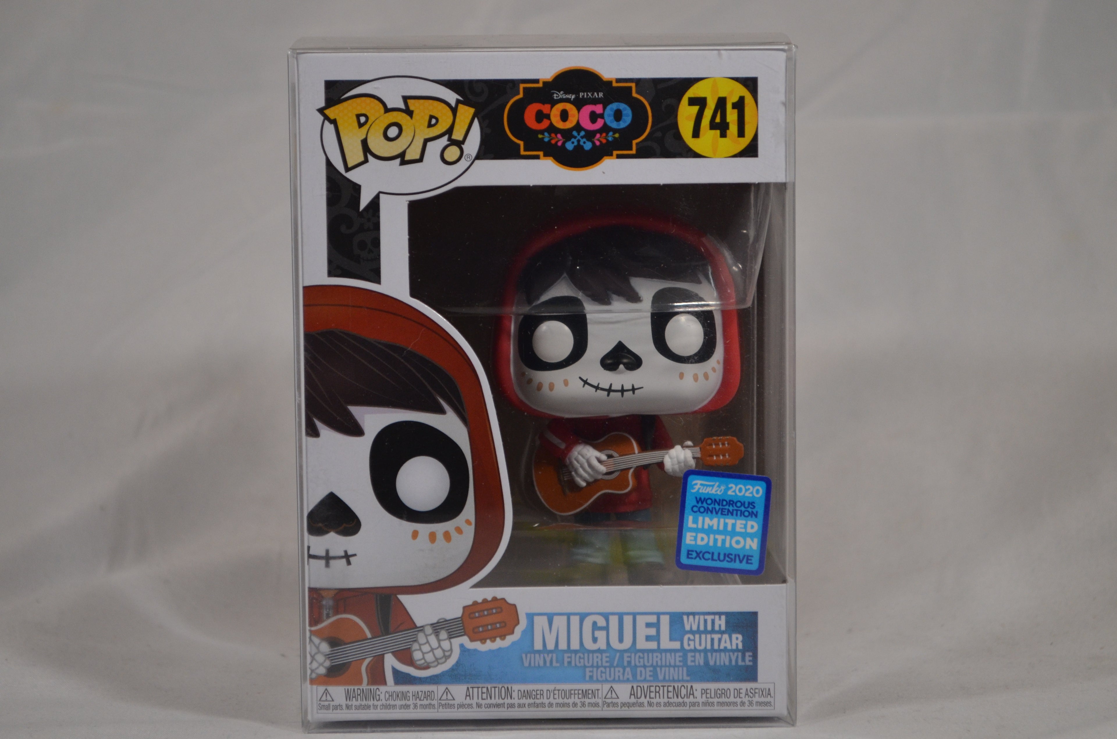 Pop Miguel w/ Guiar Funko 2020 Wondrous Convention Exclusive LE