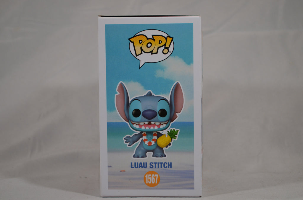 Pop Luau Stitch 1567 Flocked Funko Special Edition