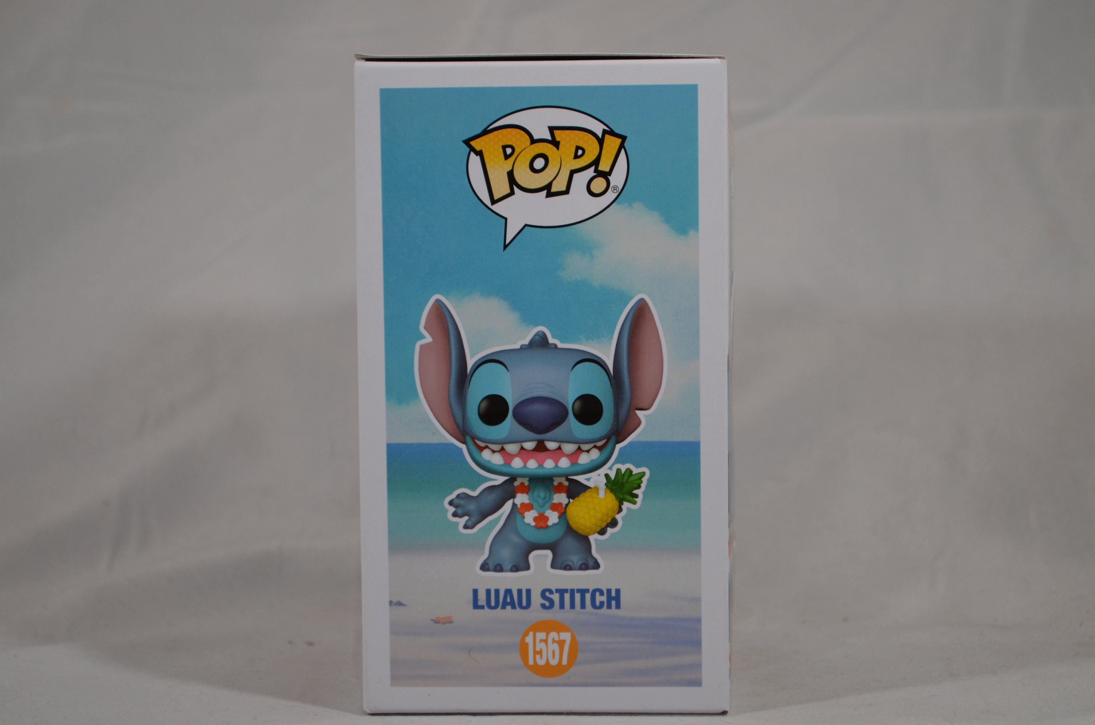 Pop Luau Stitch 1567 Flocked Funko Special Edition